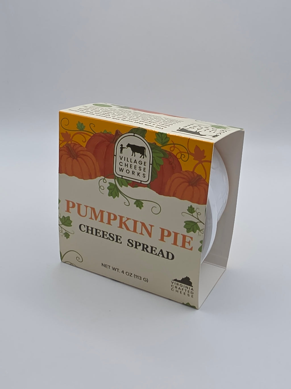 Pumpkin Pie Cheese Spread — Fromage Blanc Style (4 oz / Seasonal)