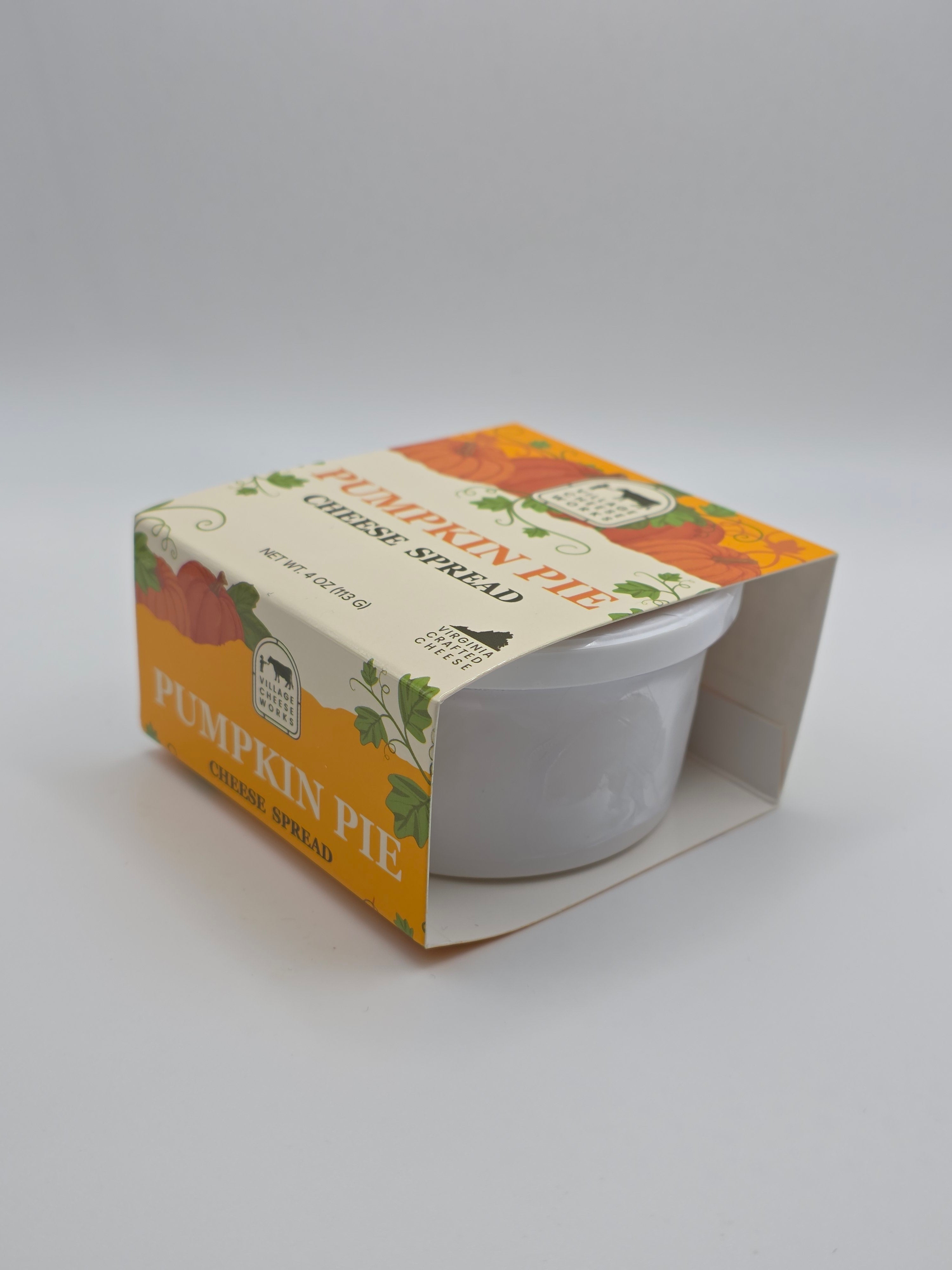 Pumpkin Pie Cheese Spread — Fromage Blanc Style (4 oz / Seasonal)