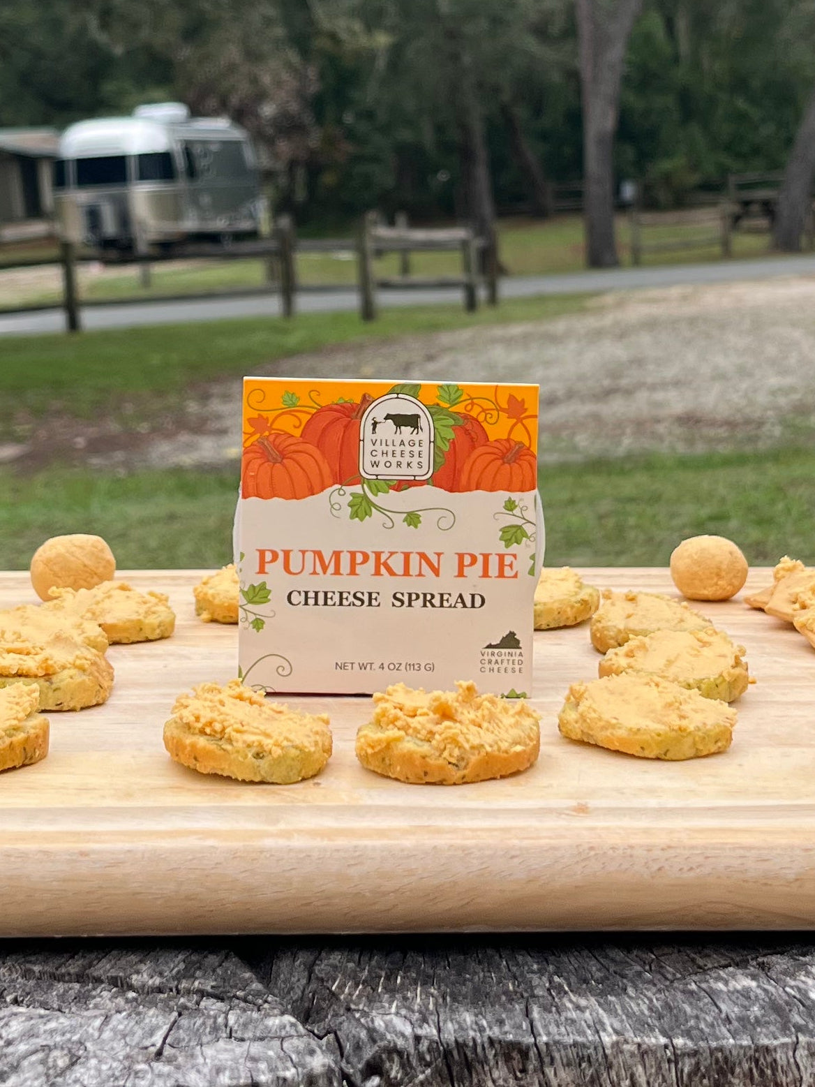 Pumpkin Pie Cheese Spread — Fromage Blanc Style (4 oz / Seasonal)