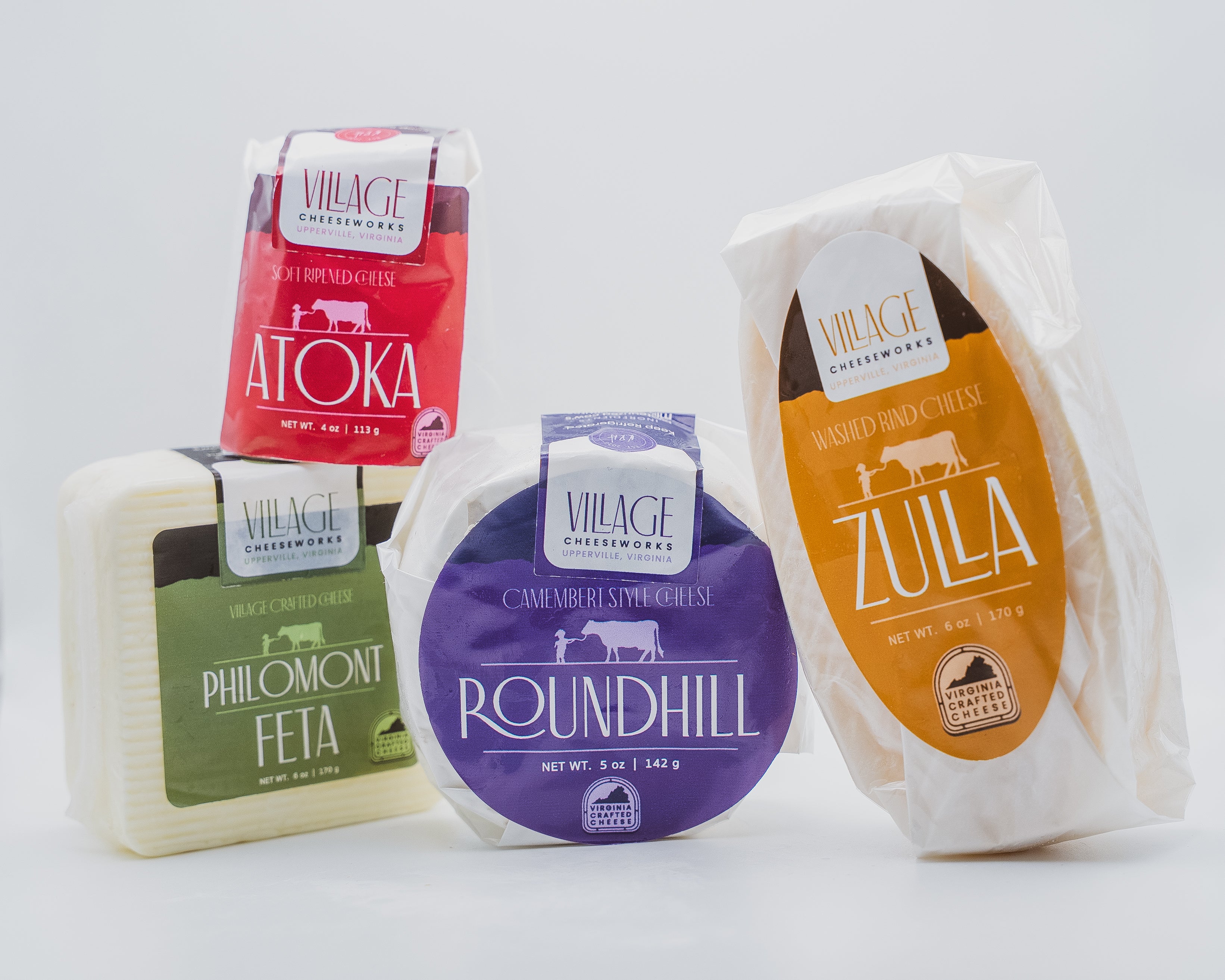 Village Cheeseworks Assortment — Handcrafted Virginia Cheeses